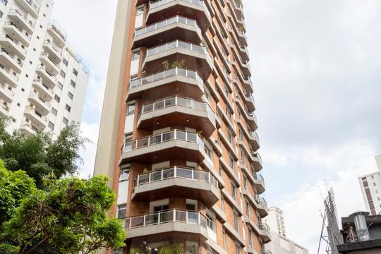 Fachada de apartamento à venda com 3 quartos, 198m² em Higienópolis , São Paulo