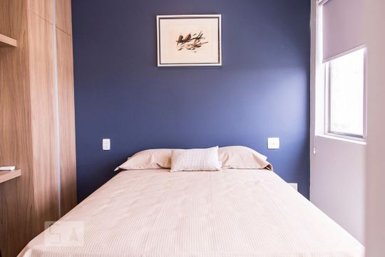 Suíte de apartamento para alugar com 1 quarto, 33m² em Barro Preto, Belo Horizonte