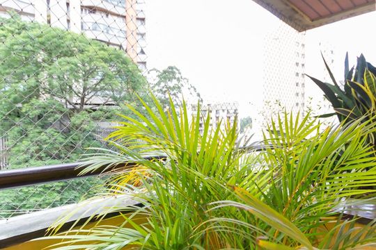 Varanda da suíte 1 de apartamento à venda com 4 quartos, 360m² em Jardim Ampliacao, São Paulo