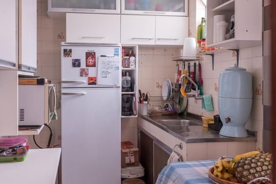 Cozinha  de apartamento à venda com 2 quartos, 52m² em Tijuca, Rio de Janeiro