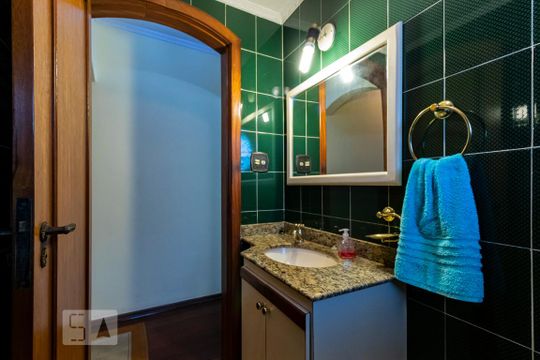 1o. Andar - Lavabo de casa à venda com 3 quartos, 337m² em Jardim Maria Estela, São Paulo