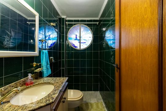 1o. Andar - Lavabo de casa à venda com 3 quartos, 337m² em Jardim Maria Estela, São Paulo