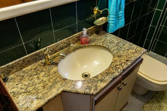 1o. Andar - Lavabo de casa à venda com 3 quartos, 337m² em Jardim Maria Estela, São Paulo