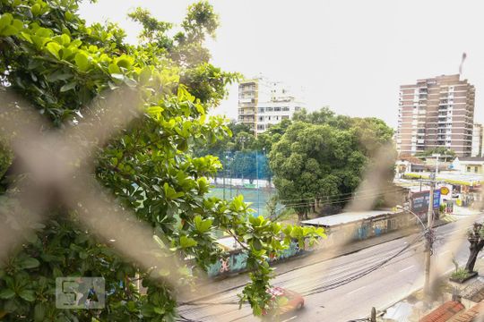 Vista da Sala de apartamento para alugar com 3 quartos, 74m² em Grajaú, Rio de Janeiro