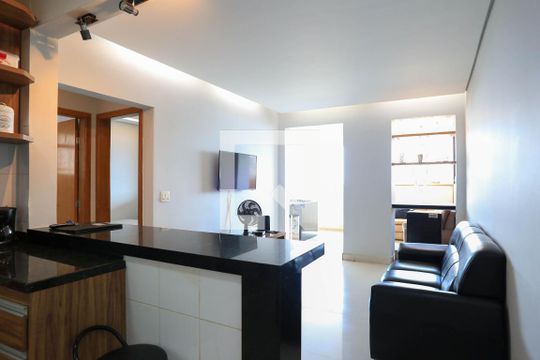 Sala/Cozinha de apartamento para alugar com 2 quartos, 209m² em São Lucas, Belo Horizonte