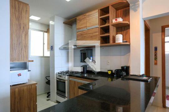 Sala/Cozinha de apartamento para alugar com 2 quartos, 209m² em São Lucas, Belo Horizonte