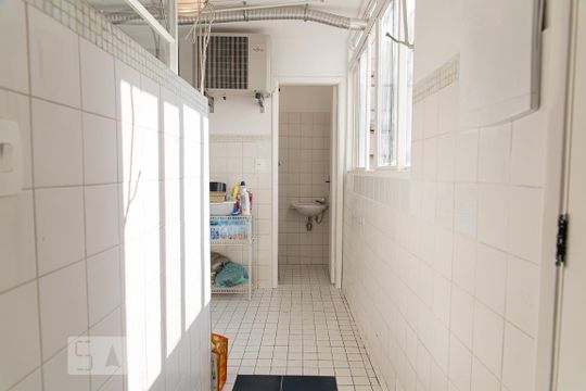 Área de Serviço de apartamento para alugar com 2 quartos, 130m² em Higienópolis, São Paulo