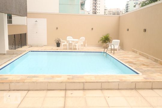 Área comum - Piscina de apartamento para alugar com 2 quartos, 75m² em Icaraí, Niterói