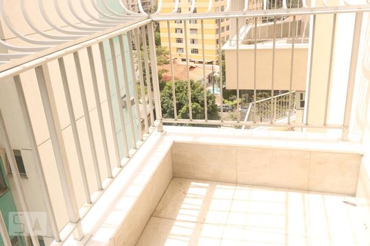 Varanda do Quarto de apartamento para alugar com 2 quartos, 75m² em Icaraí, Niterói