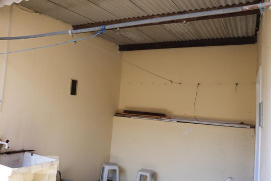 Área de Serviço de casa para alugar com 1 quarto, 50m² em Vila Guaraciaba, Santo André