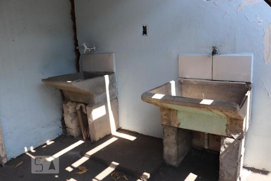 Área Serviço de casa para alugar com 1 quarto, 30m² em Vila Guaraciaba, Santo André