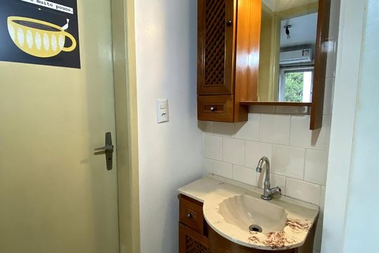 Corredor de apartamento para alugar com 1 quarto, 50m² em Centro, São Leopoldo