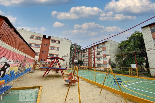 Área Comum - Playground de apartamento para alugar com 1 quarto, 50m² em Centro, São Leopoldo