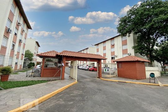 Fachada do Condomínio de apartamento para alugar com 1 quarto, 50m² em Centro, São Leopoldo