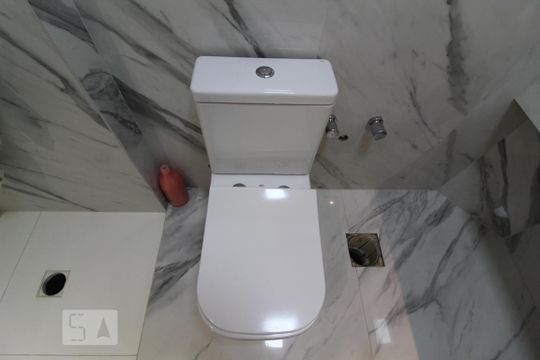 Banheiro 1 suite de apartamento à venda com 3 quartos, 100m² em Cerâmica, São Caetano do Sul