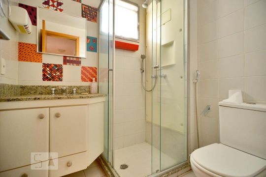 Banheiro de apartamento à venda com 3 quartos, 88m² em Vila Leopoldina, São Paulo