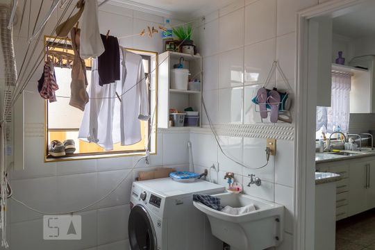 Área de Serviço de apartamento à venda com 3 quartos, 136m² em Rudge Ramos, São Bernardo do Campo