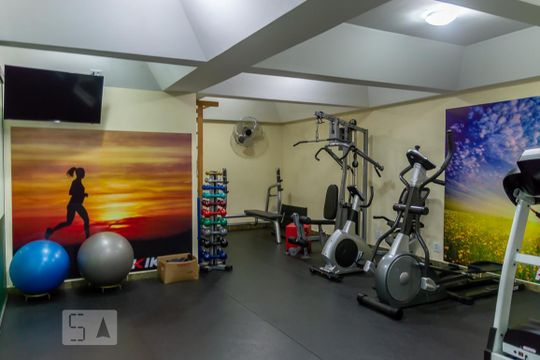 Área comum - Academia de apartamento à venda com 3 quartos, 136m² em Rudge Ramos, São Bernardo do Campo