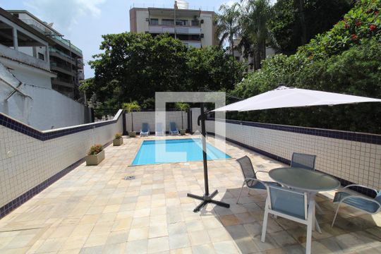 Área comum - Piscina de apartamento à venda com 3 quartos, 125m² em Freguesia (jacarepaguá), Rio de Janeiro