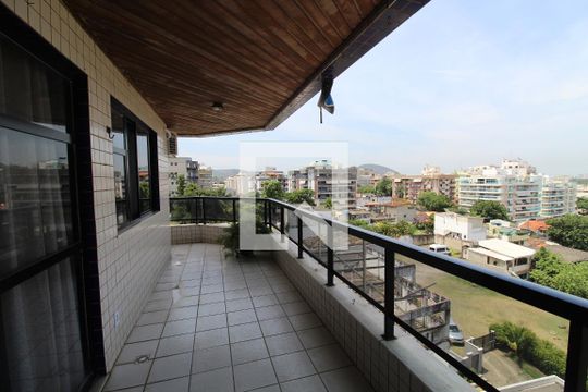 Varanda de apartamento à venda com 3 quartos, 125m² em Freguesia (jacarepaguá), Rio de Janeiro