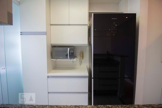 Cozinha de apartamento à venda com 1 quarto, 61m² em Vila Andrade, São Paulo