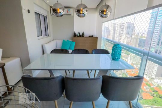 Varanda Gourmet de apartamento à venda com 2 quartos, 74m² em Aclimação, São Paulo