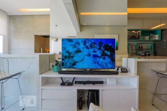 Sala de apartamento à venda com 2 quartos, 74m² em Aclimação, São Paulo