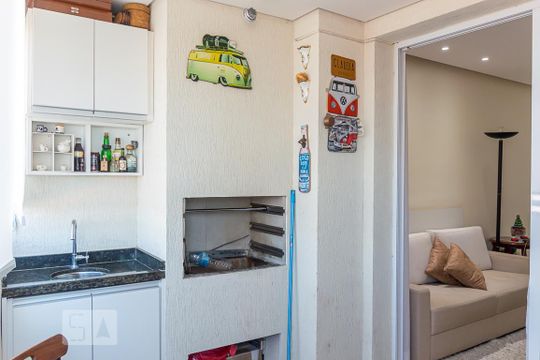 Sacada de apartamento à venda com 2 quartos, 82m² em Rudge Ramos, São Bernardo do Campo
