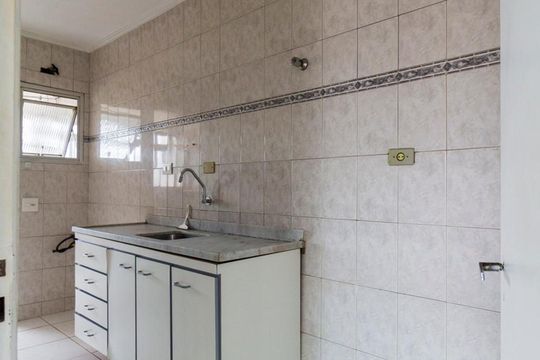 Cozinha de apartamento à venda com 3 quartos, 75m² em Vila Clementino, São Paulo