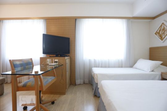 Sala de apartamento para alugar com 1 quarto, 30m² em Consolação, São Paulo