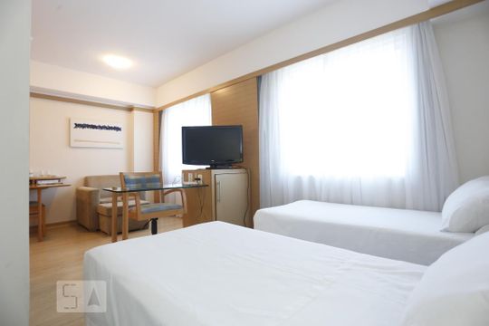 Sala de apartamento para alugar com 1 quarto, 30m² em Consolação, São Paulo