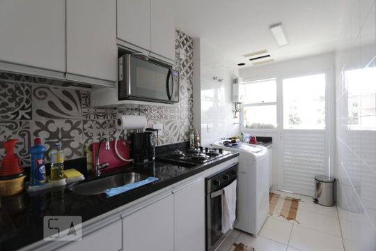 Cozinha de apartamento à venda com 3 quartos, 143m² em Pechincha, Rio de Janeiro