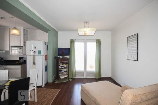 Sala de apartamento para alugar com 2 quartos, 92m² em Vila Andrade, São Paulo