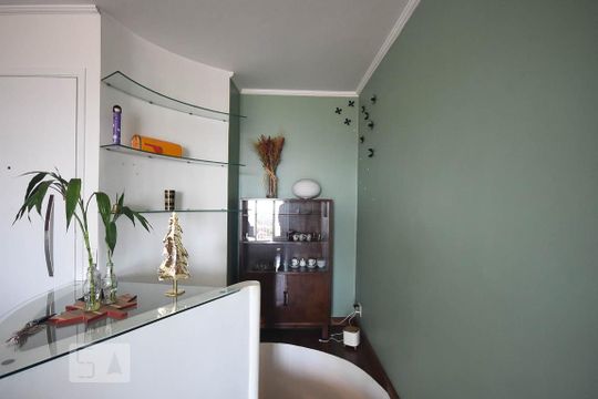 Detalhe da Sala de apartamento para alugar com 2 quartos, 92m² em Vila Andrade, São Paulo
