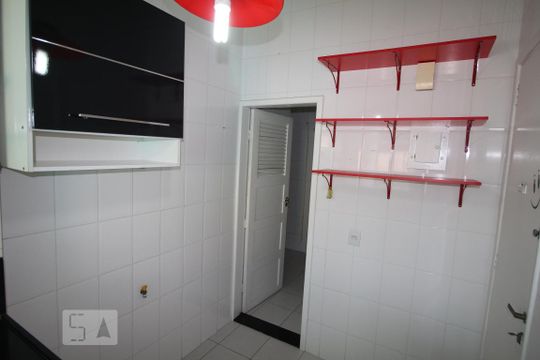 Cozinha de apartamento para alugar com 2 quartos, 66m² em Flamengo, Rio de Janeiro