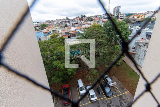 Varanda da Sala de apartamento para alugar com 2 quartos, 48m² em Vila Carmosina, São Paulo