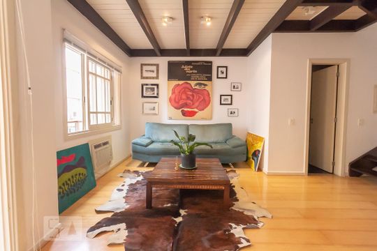 sala de apartamento à venda com 1 quarto, 63m² em Moinhos de Vento, Porto Alegre