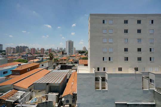 Vista sala de apartamento para alugar com 3 quartos, 86m² em Tatuapé, São Paulo
