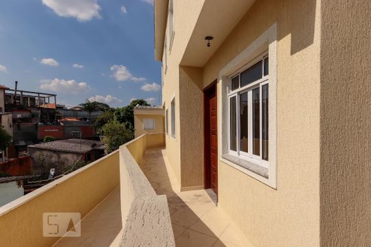 Corredor de entrada  de casa de condomínio à venda com 1 quarto, 53m² em Vila Ré, São Paulo