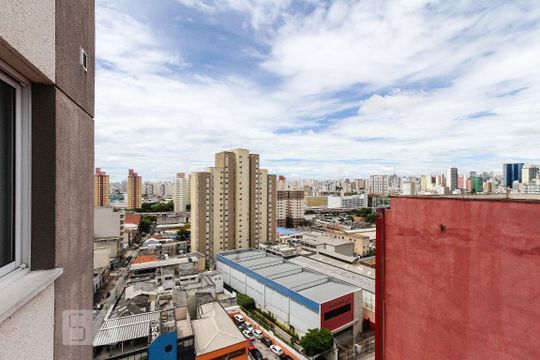 Vista de apartamento à venda com 1 quarto, 35m² em Bras, São Paulo