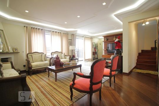 Sala de apartamento para alugar com 4 quartos, 290m² em Vila Suzana, São Paulo