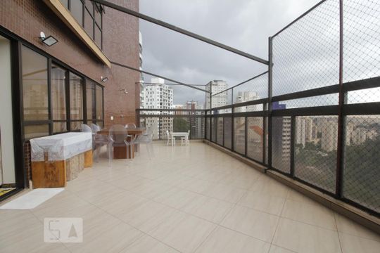 Varanda gourmet de apartamento para alugar com 4 quartos, 290m² em Vila Suzana, São Paulo
