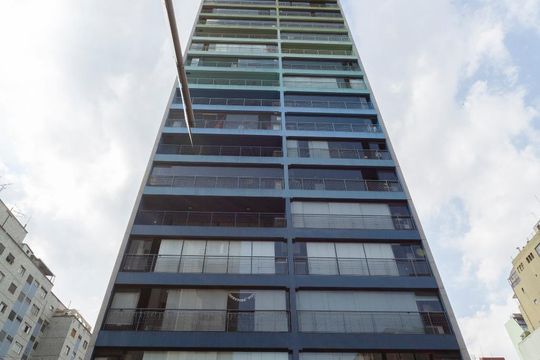 Fachada de kitnet/studio para alugar com 1 quarto, 35m² em Bela Vista, São Paulo