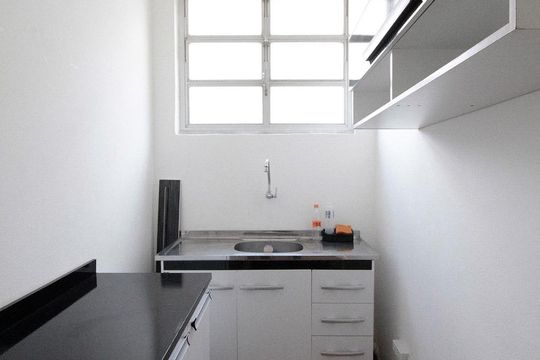 Cozinha de apartamento à venda com 2 quartos, 130m² em Bela Vista, São Paulo