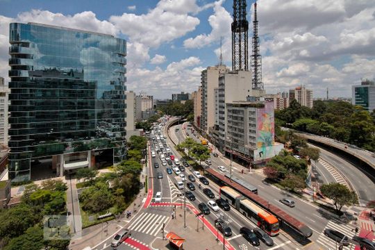 Vista de apartamento à venda com 2 quartos, 130m² em Bela Vista, São Paulo