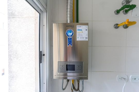 Aquecedor de apartamento à venda com 2 quartos, 46m² em Taboão, São Bernardo do Campo
