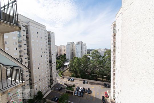 Sacada - Vista de apartamento à venda com 2 quartos, 50m² em Planalto, São Bernardo do Campo