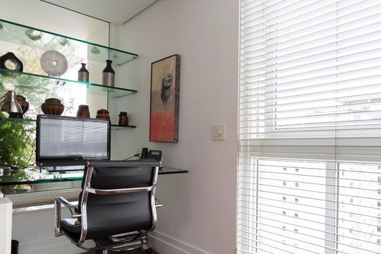 Sala de apartamento à venda com 1 quarto, 260m² em Higienópolis, São Paulo