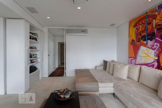Sala de apartamento à venda com 1 quarto, 260m² em Higienópolis, São Paulo