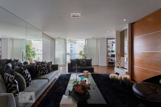 Sala de apartamento à venda com 1 quarto, 260m² em Higienópolis, São Paulo
